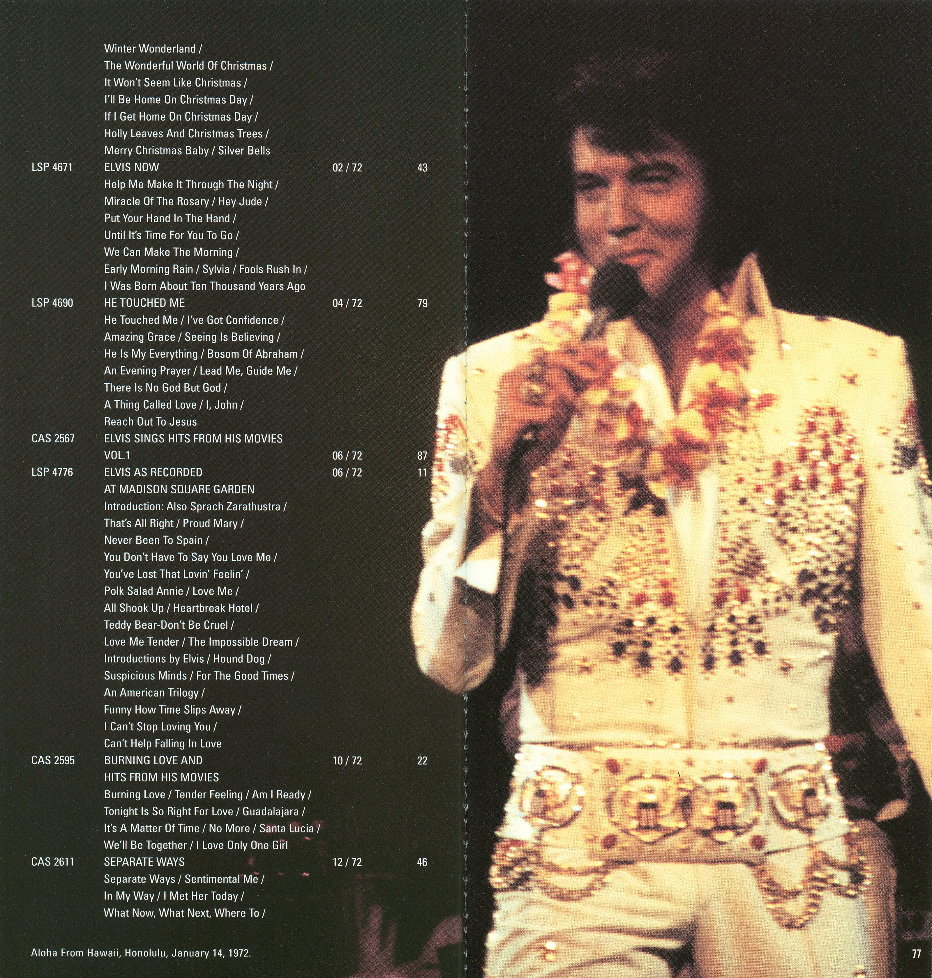 Elvis Presley  The Essential 70s Masters : Booklet40
